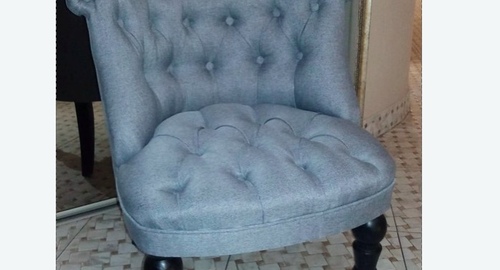 Обшивка стула на дому. Лианозово 