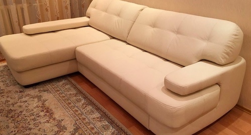 Обивка углового дивана.  Лианозово 